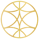 Golden symbol logo for Illumination